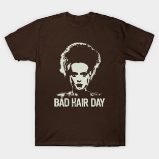 Bride of Frankenstein - Bad hair day T-Shirt